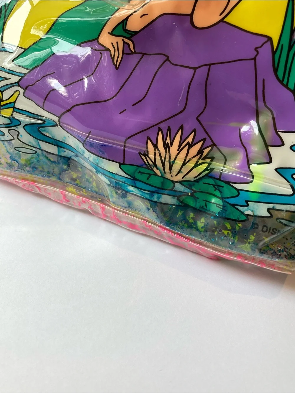 Vintage 90’s Disney The Little Mermaid Vinyl Purse Tote Sunglasses Y2K Ariel VTG
